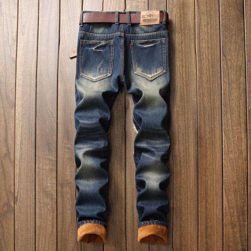Jean homme en cachemire, nouveau style automne-hiver - Droxev