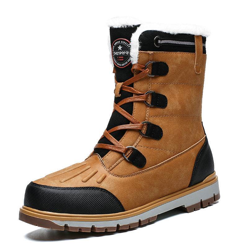 Bottes de neige chaudes et imperméables pour hommes - Droxev