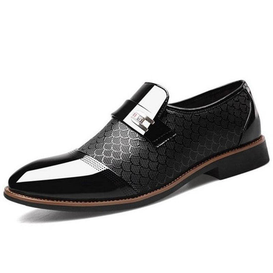 Chaussures en cuir noir - Droxev