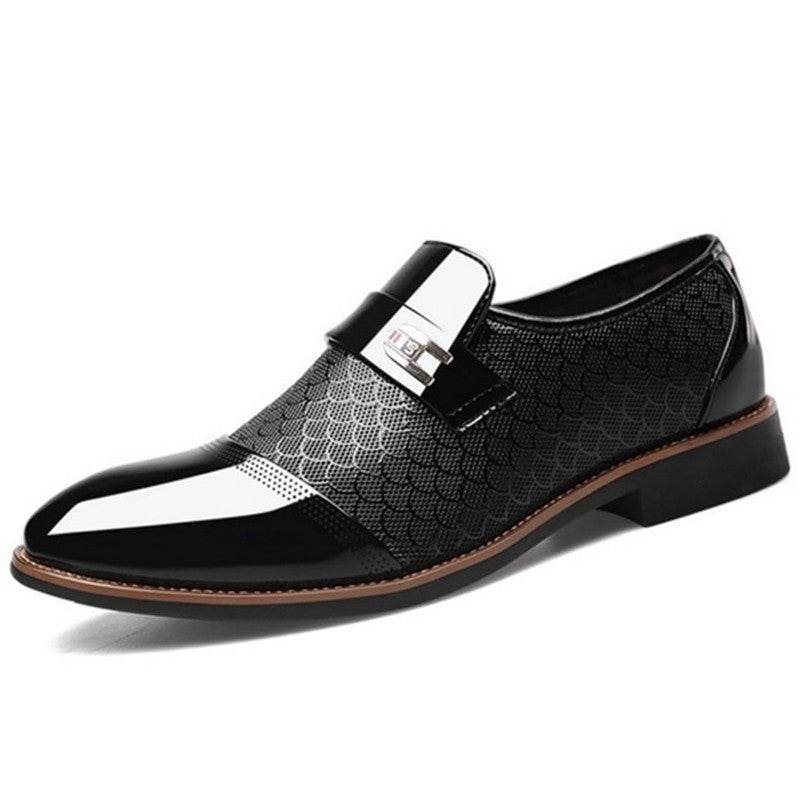 Chaussures en cuir noir - Droxev