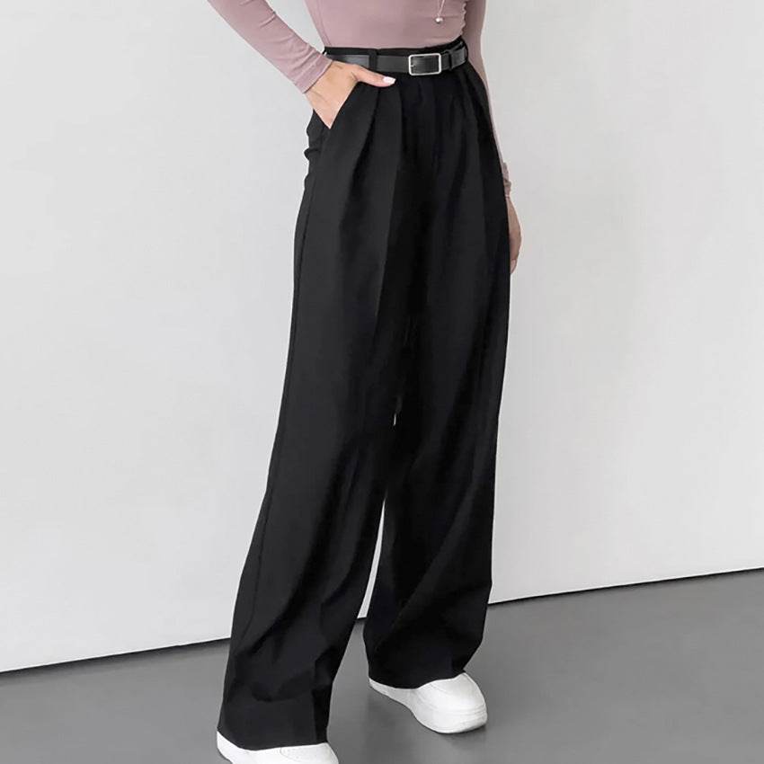 Pantalon de costume simple pour femme - Droxev