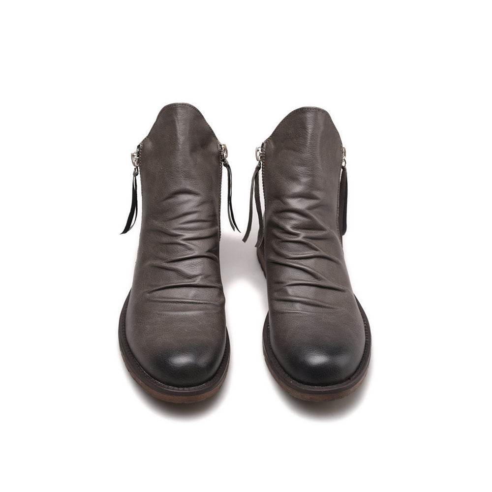 bottes antidérapantes à fermeture éclair pour hommes - Droxev