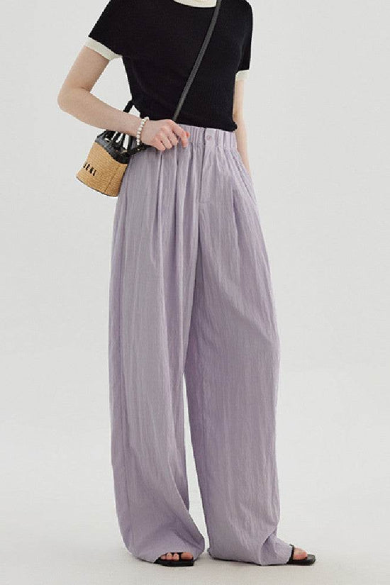 Pantalon décontracté polyvalent à jambe droite - Droxev