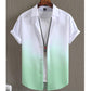 Chemise homme à imprimé floral hawaïen, en promotion