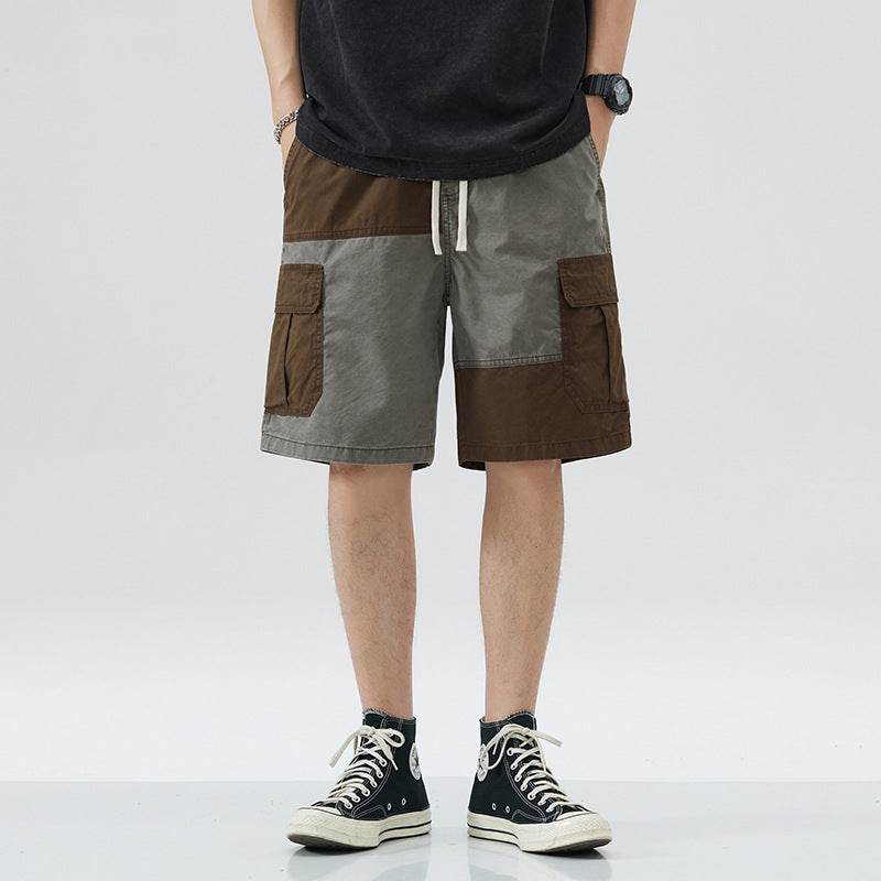 Short décontracté ample et droit pour homme - Droxev
