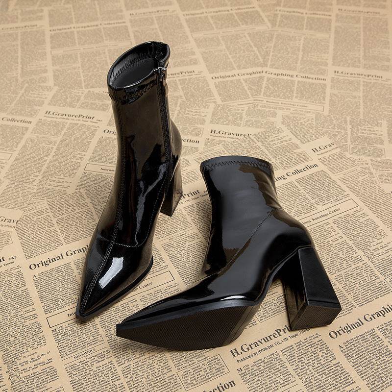 Chaussures à talons hauts élégantes et de haute qualité, à l'aspect plus fin - Droxev