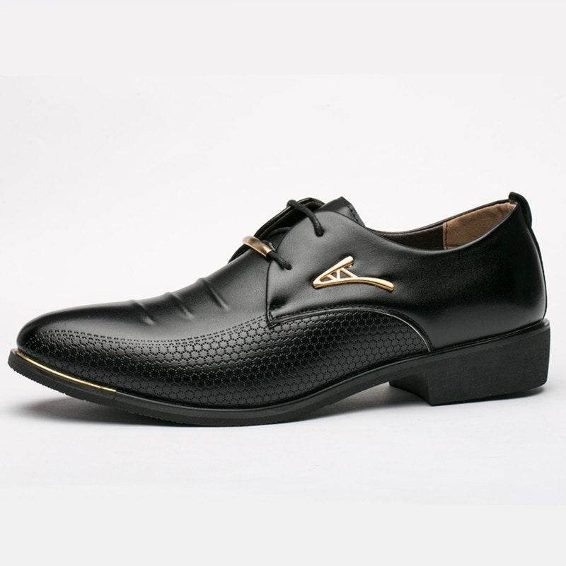 Chaussures Homme Élégantes – Design Géométrique avec Bout Pointu - Droxev