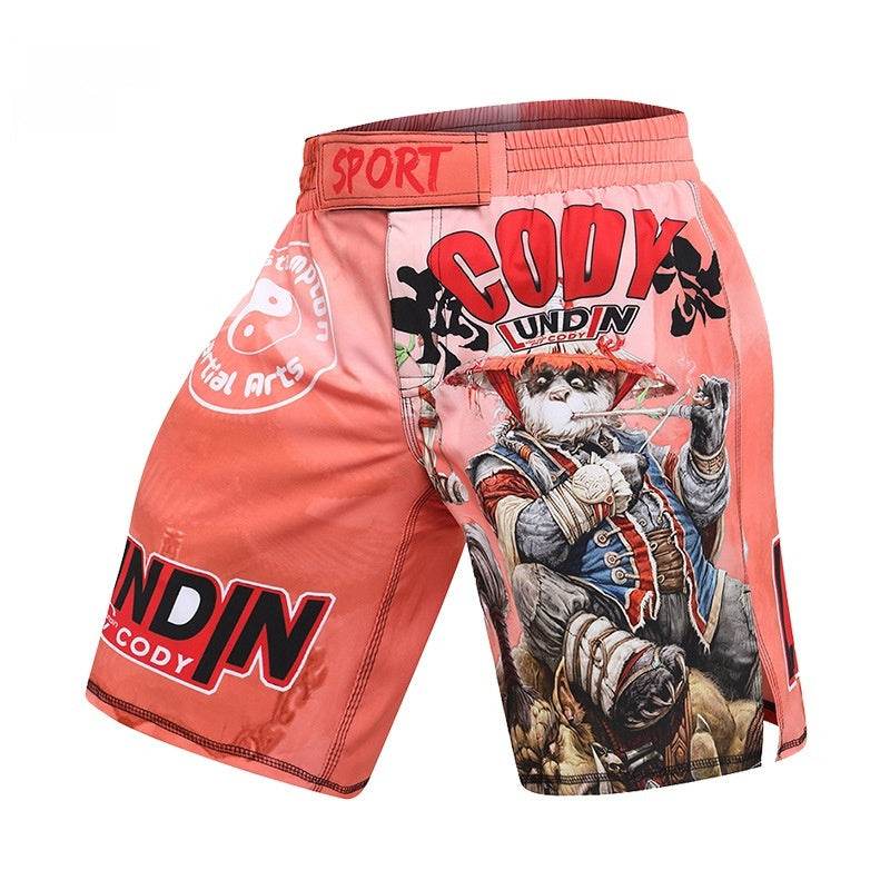 Short de sport d'automne pour homme, Jiu Ju Sanda - Droxev