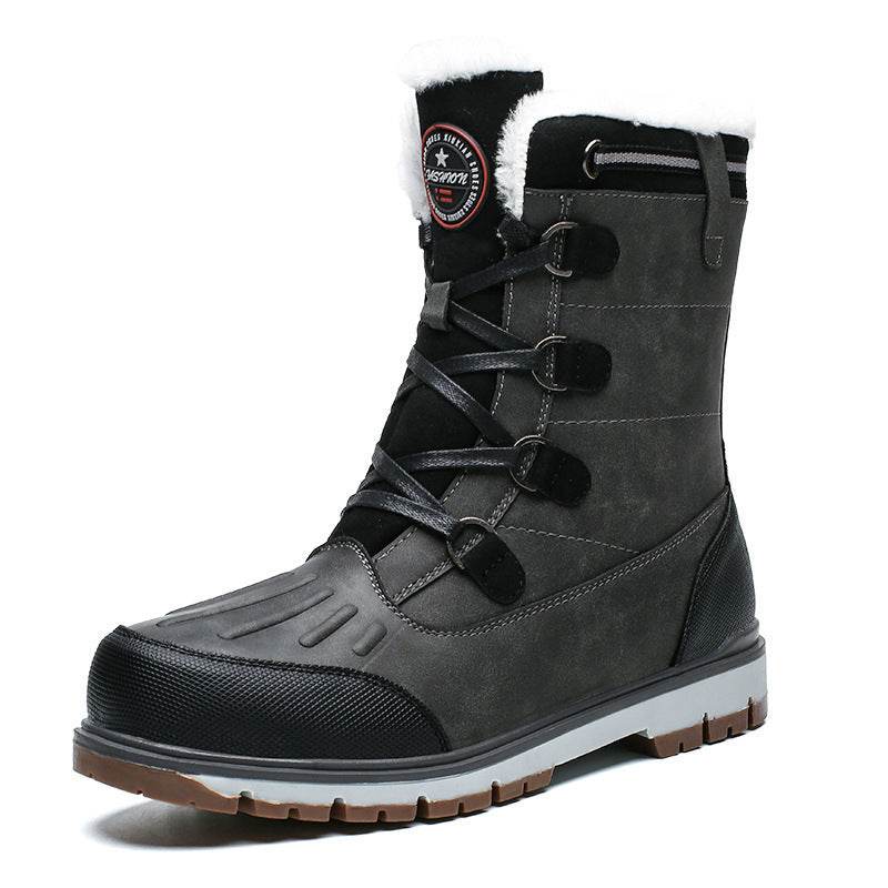 Bottes de neige chaudes et imperméables pour hommes - Droxev