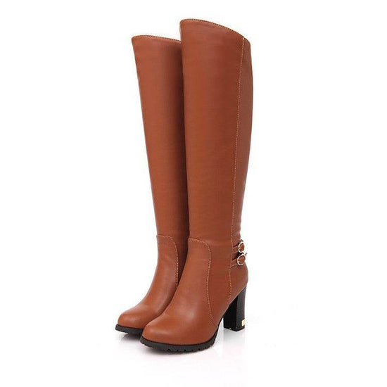 Bottes à talons hauts pour femmes - Droxev
