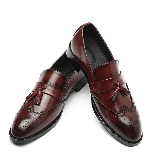 Chaussures Brock à talon plat universel large - Droxev