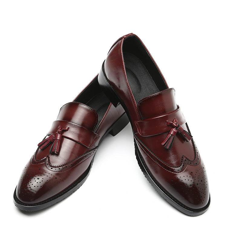 Chaussures Brock à talon plat universel large - Droxev