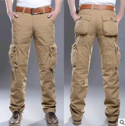 Salopette multi-poches pour hommes, pantalon militaire, pantalon décontracté, vêtements de sport et d'extérieur pour hommes - Droxev