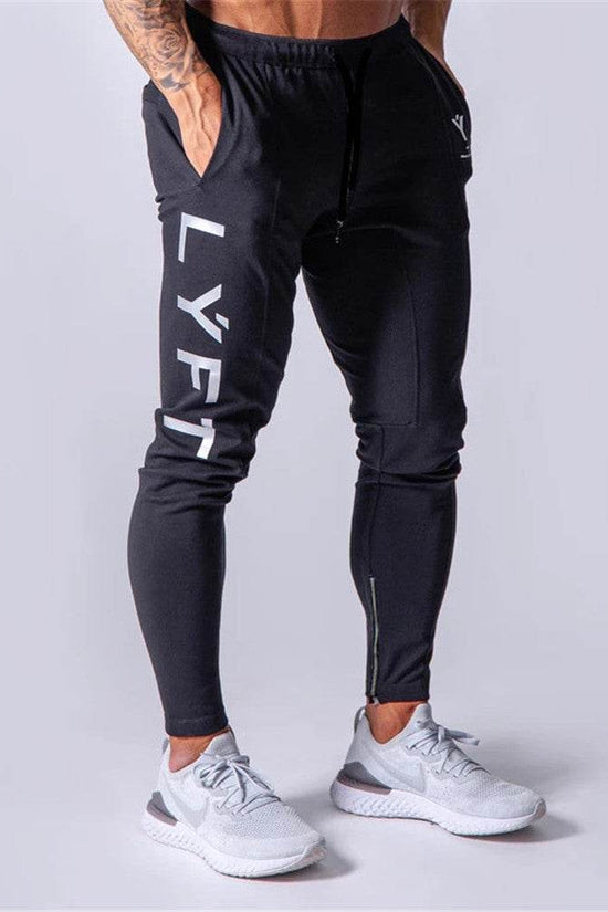 Pantalon d'entraînement amincissant à coutures tendance et confortable pour homme - Droxev