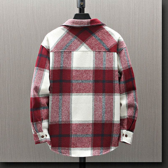 Chemise ample simple pour homme, grande taille - Droxev