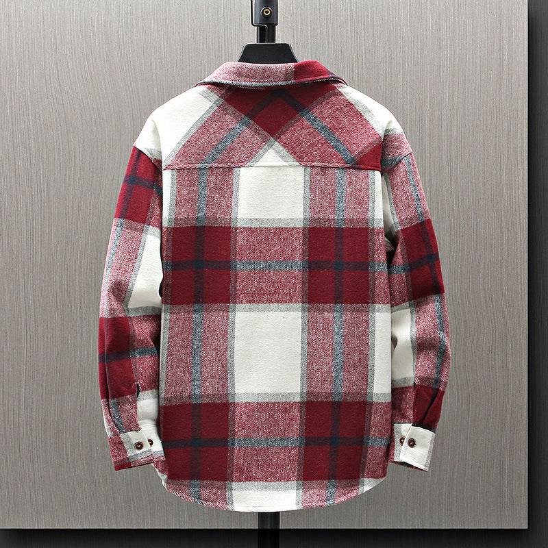Chemise ample simple pour homme, grande taille - Droxev