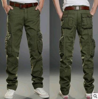 Salopette multi-poches pour hommes, pantalon militaire, pantalon décontracté, vêtements de sport et d'extérieur pour hommes - Droxev