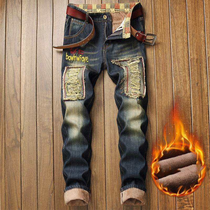 Jean homme en cachemire, nouveau style automne-hiver - Droxev