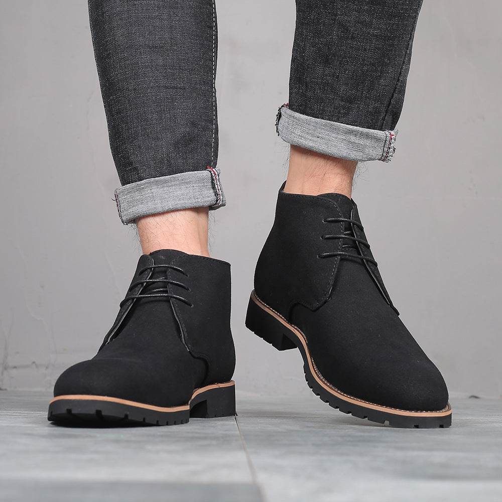 Bottes pointues décontractées en cuir - Droxev
