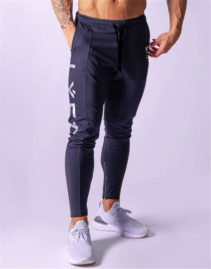 Pantalon d'entraînement amincissant à coutures tendance et confortable pour homme - Droxev