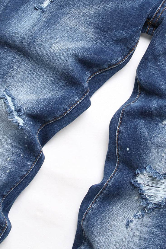 Tendances de jeans déchirés pour hommes : ornements tendance - Droxev