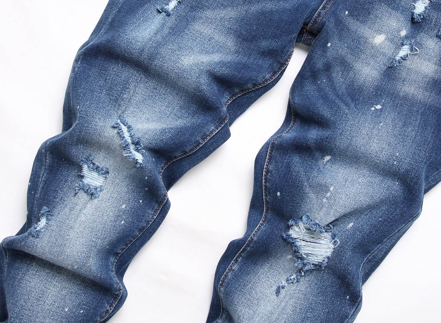 Tendances de jeans déchirés pour hommes : ornements tendance - Droxev
