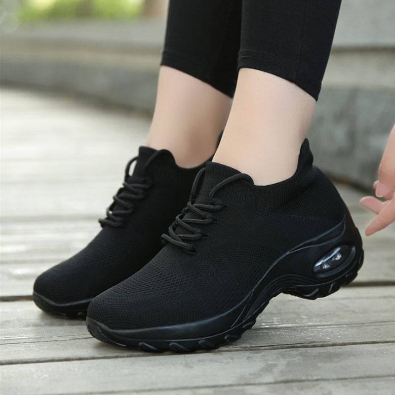 Chaussettes de sport en tricot volant pour femmes - Droxev