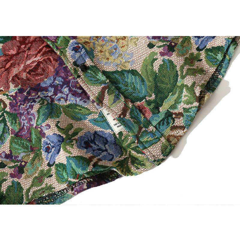 Veste en laine Chemise rétro à manches longues - Droxev