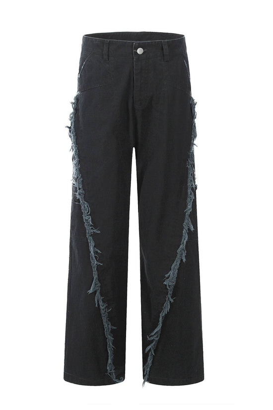 Salopette américaine rétro Cleanfit Loose Heavy Industry lavée et usée - Droxev