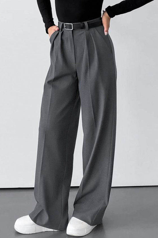 Pantalon de costume simple pour femme - Droxev