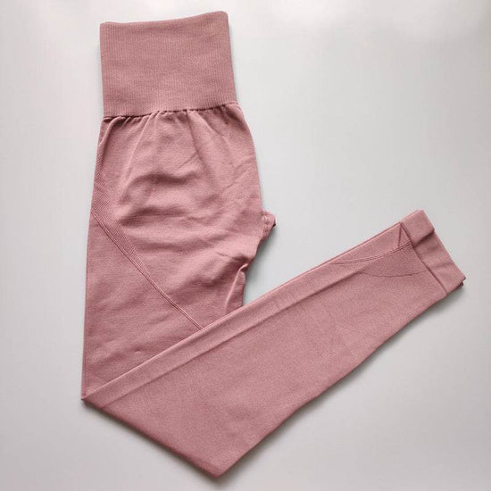 Pantalon de yoga taille haute pour femme - Droxev