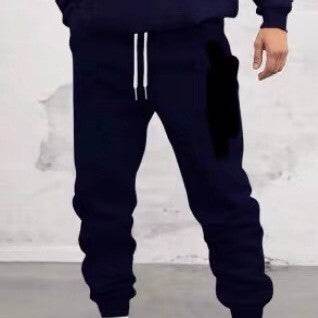 Pantalon de survêtement confortable à coupe ajustée et cordon de serrage à la cheville - Droxev
