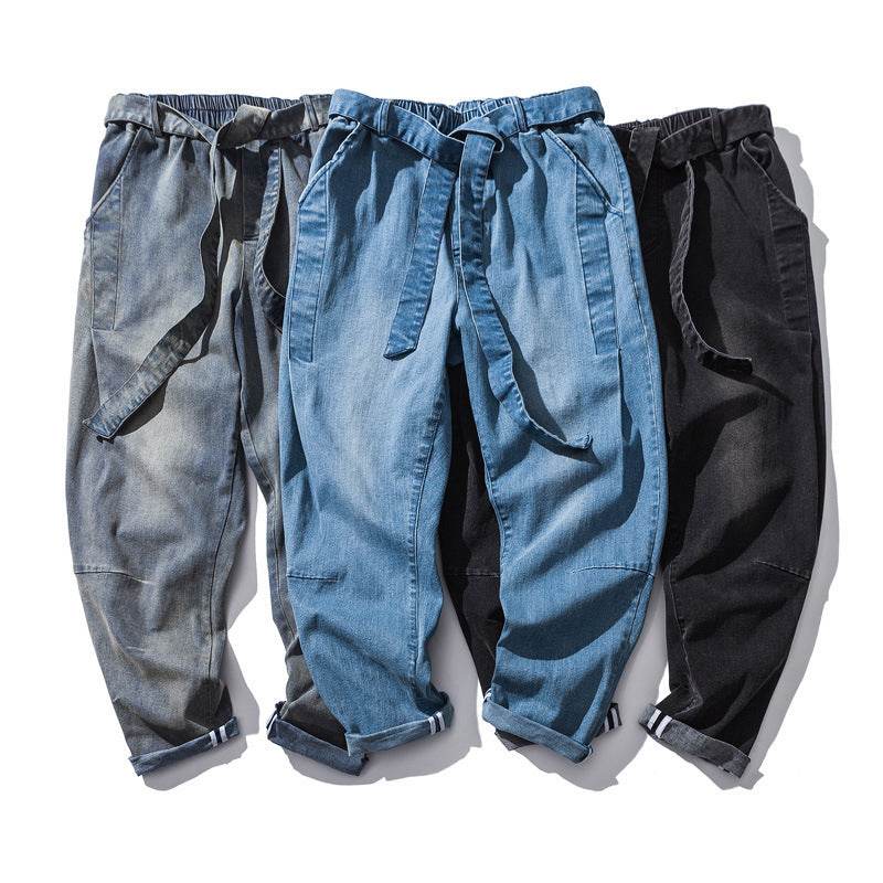 Jean extensible style punk, pantalon ample style hip-hop, street skate - Droxev