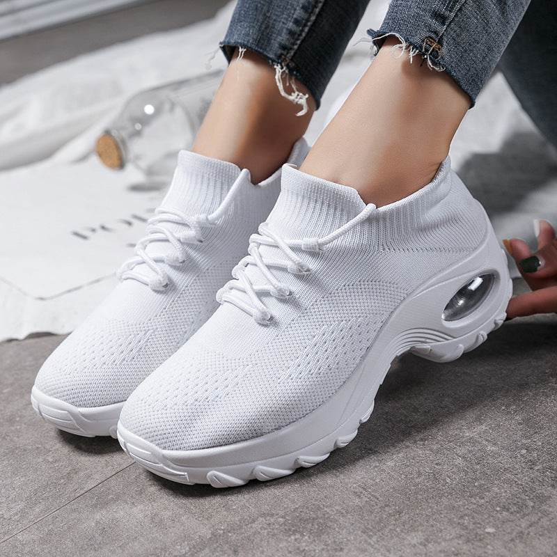 Chaussettes de sport en tricot volant pour femmes - Droxev