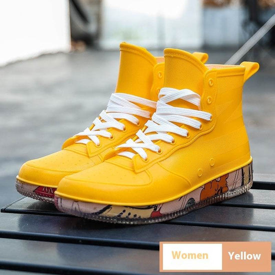Bottes de pluie basses antidérapantes pour hommes et femmes - Droxev