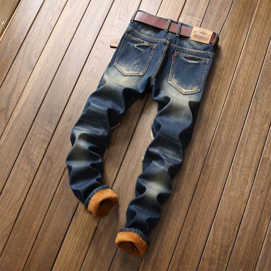 Jean homme en cachemire, nouveau style automne-hiver - Droxev