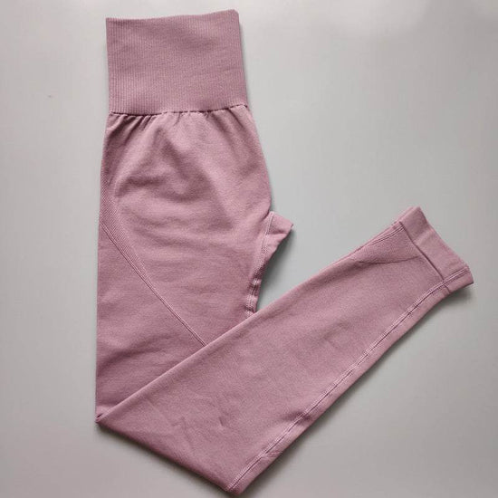 Pantalon de yoga taille haute pour femme - Droxev