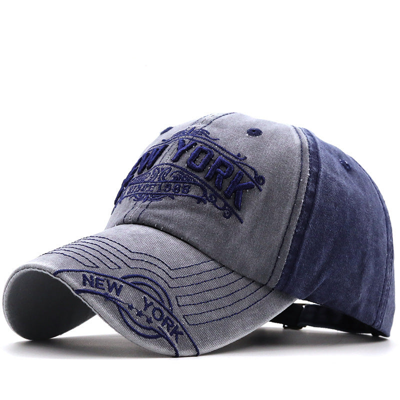 Casquette Baseball  – Broderie Grande Lettre & Look Délavé