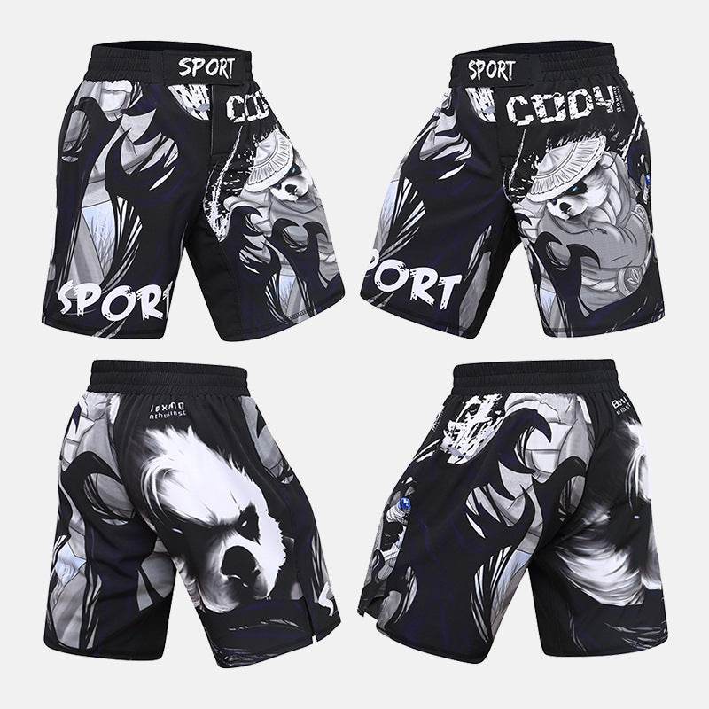 Short de sport d'automne pour homme, Jiu Ju Sanda - Droxev