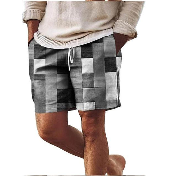 Pantalon de plage hawaïen respirant et tendance pour l'été, short décontracté imprimé en 3D - Droxev