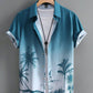 Chemise homme à imprimé floral hawaïen, en promotion
