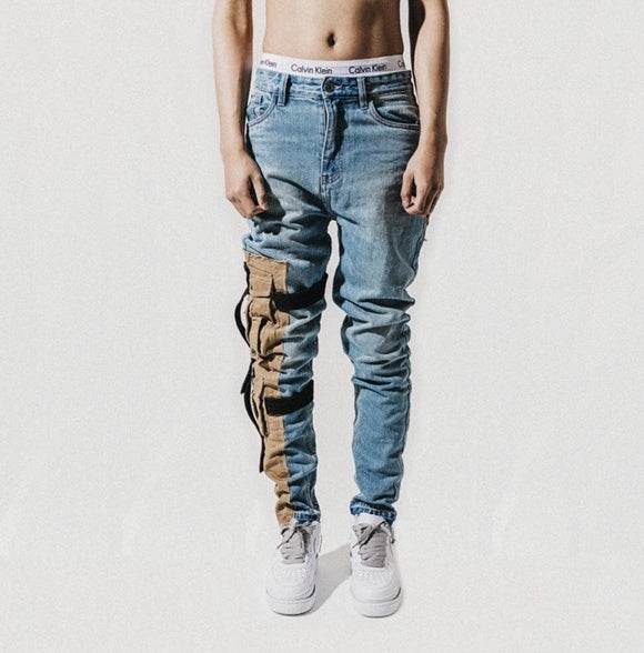 INS super feu démontage outillage poche lavage vieux chat VALKRISTOPHER petits pieds stretch jeans - Droxev