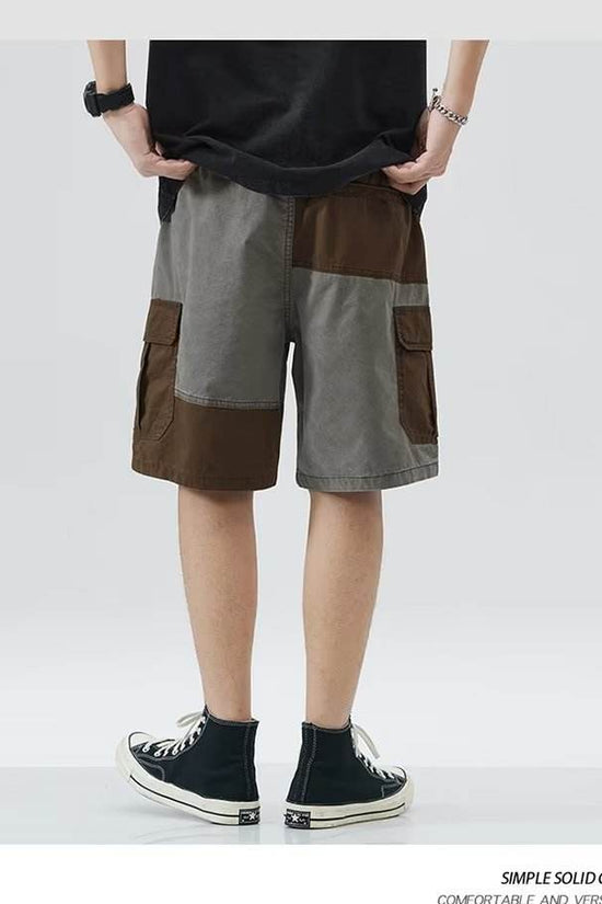 Short décontracté ample et droit pour homme - Droxev