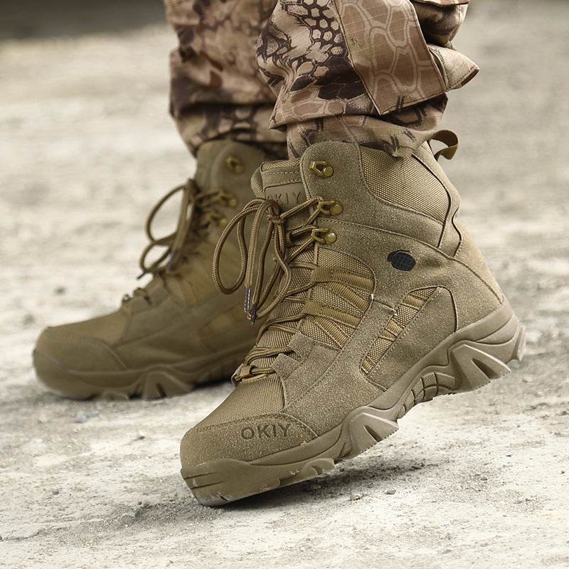 Bottes tactiques antidérapantes pour l'extérieur - Droxev