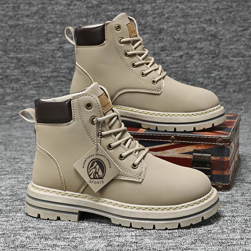 Bottes Martin montantes rétro pour homme - Droxev