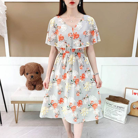 Robe amincissante à la taille pour femme - Droxev