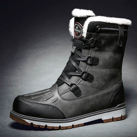 Bottes de neige chaudes et imperméables pour hommes - Droxev