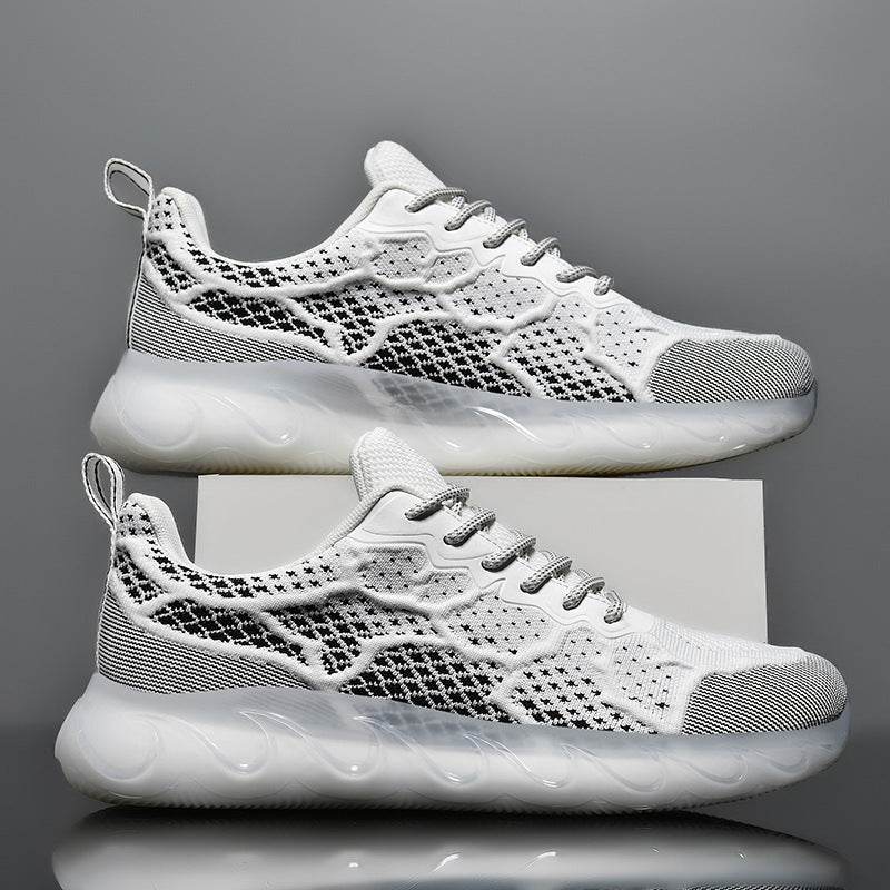Chaussures décontractées en maille tissée pour hommes - Droxev