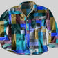 Chemise décontractée d'été imprimée en 3D pour homme