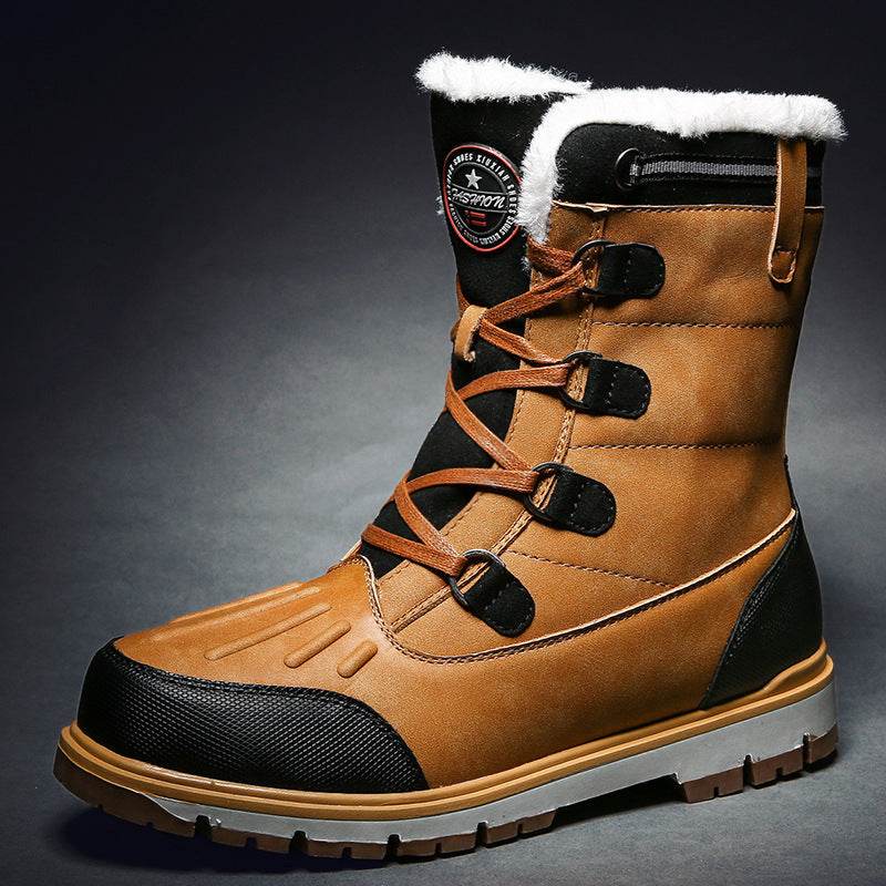 Bottes de neige chaudes et imperméables pour hommes - Droxev